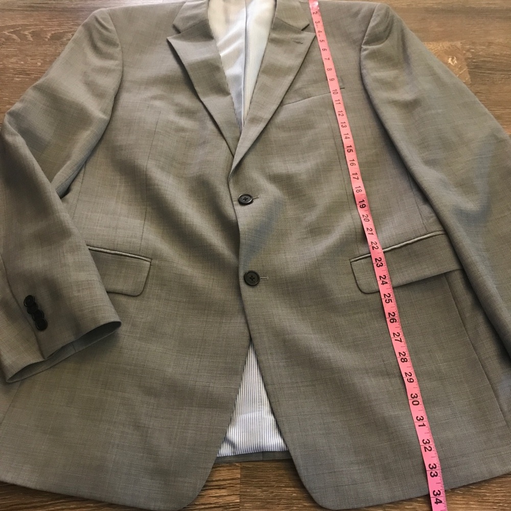 Tommy Hilfiger immaculate gray wool blazer 44L - Picture 9 of 10